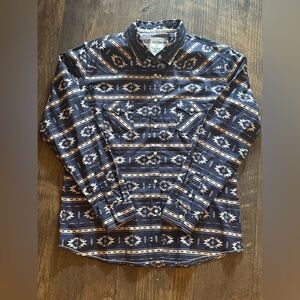Panhandle Aztec Western button up